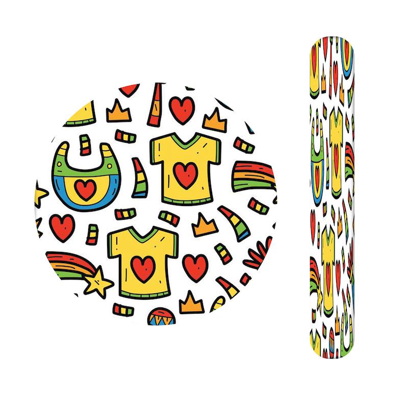 ست آینه و سوهان طرح لباس کودک کد 434