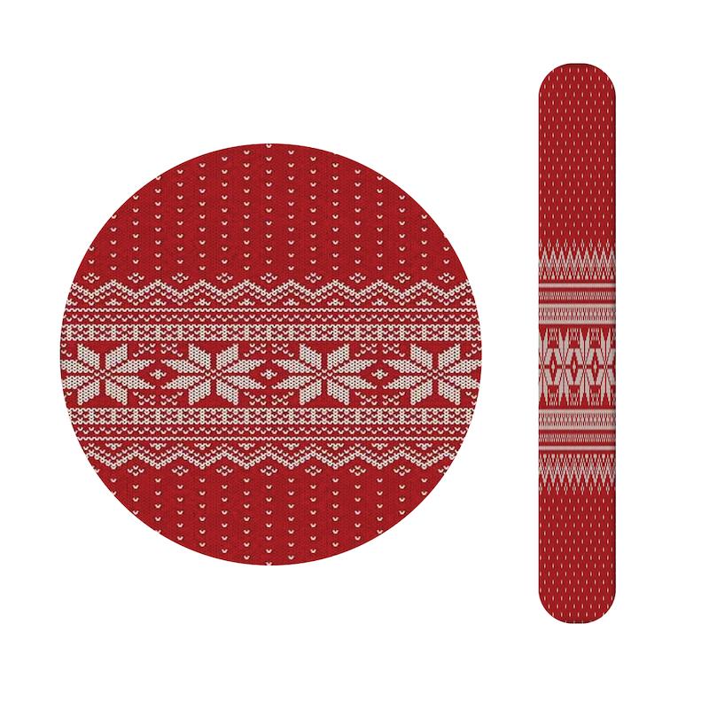 ست آینه و سوهان طرح بافتنی کد 491