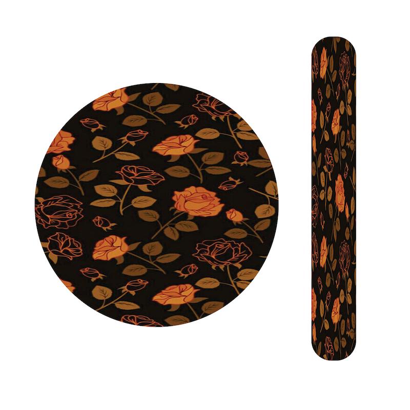 ست آینه و سوهان طرح گل کد 493