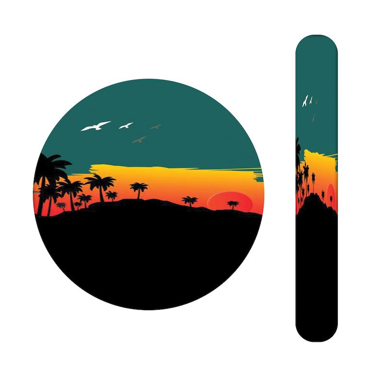 ست آینه و سوهان طرح غروب آفتاب کد 503