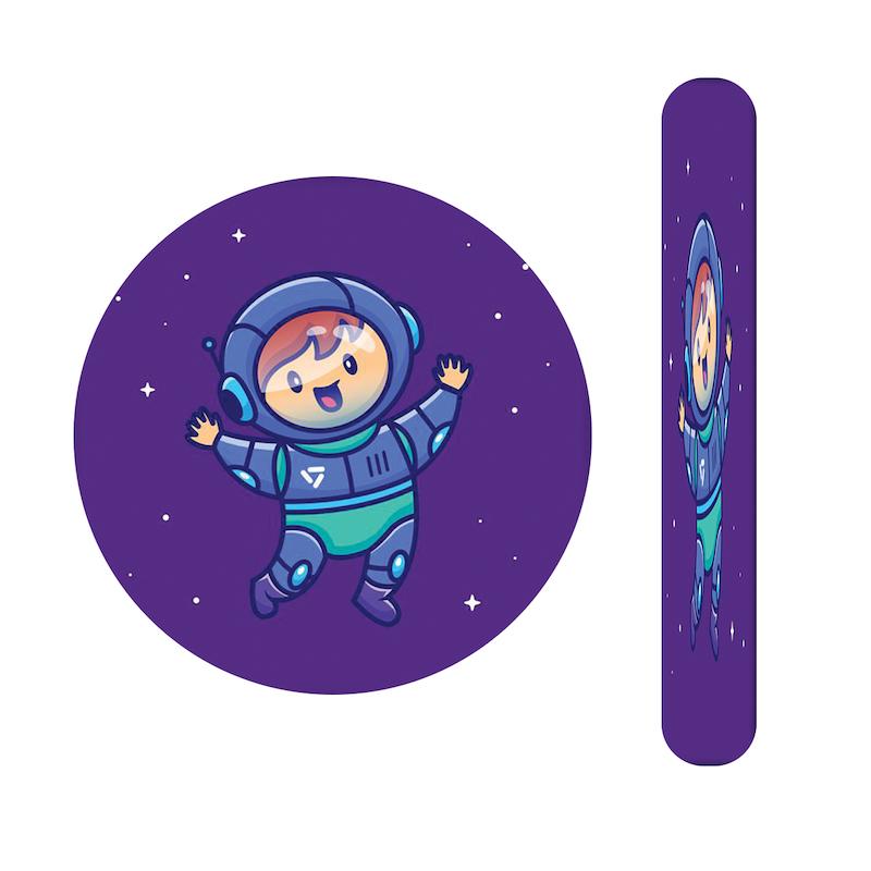 ست آینه و سوهان طرح پسر فضانورد کد 522