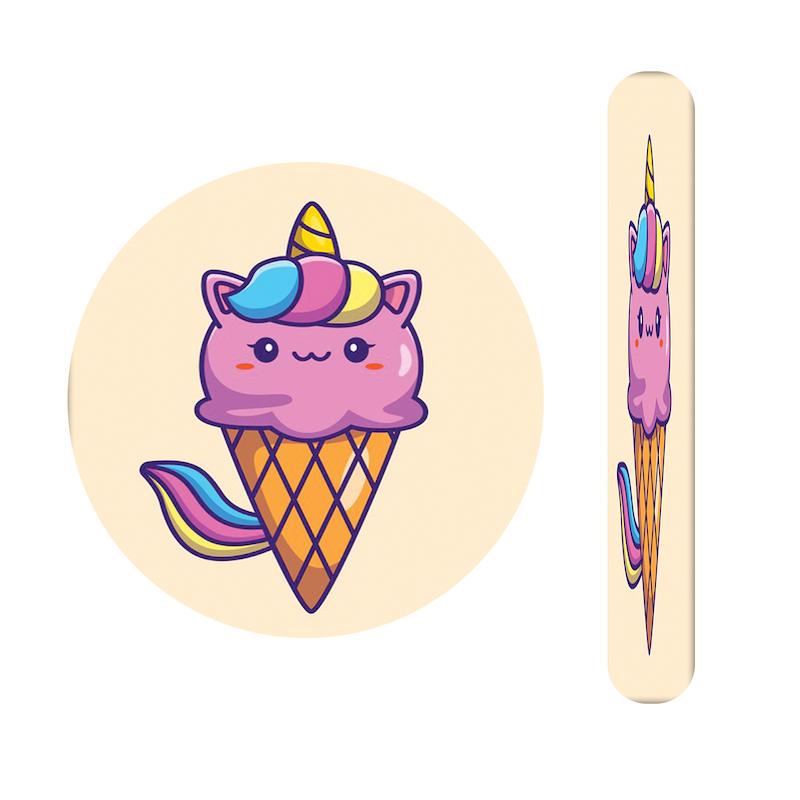 ست آینه و سوهان طرح یونیکورن کد 538