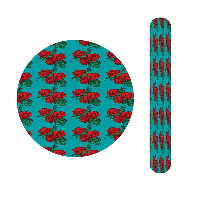 ست آینه و سوهان طرح گل کد 768