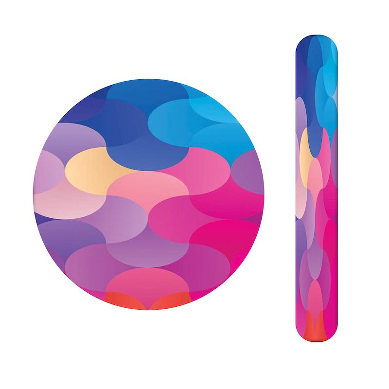 ست آینه و سوهان طرح رنگی کد 794