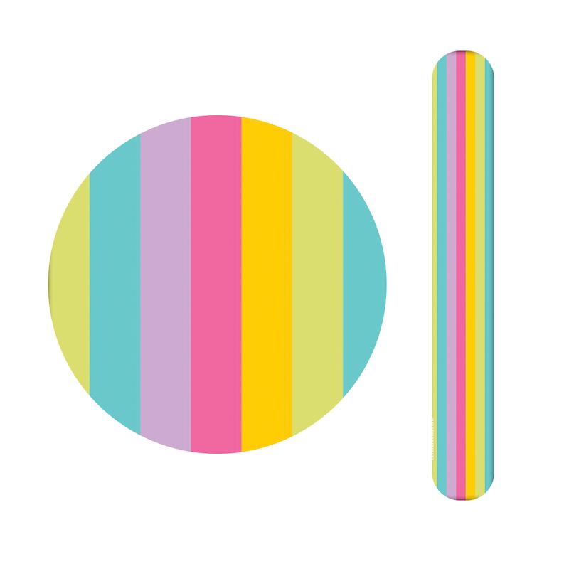 ست آینه و سوهان طرح رنگی کد 798