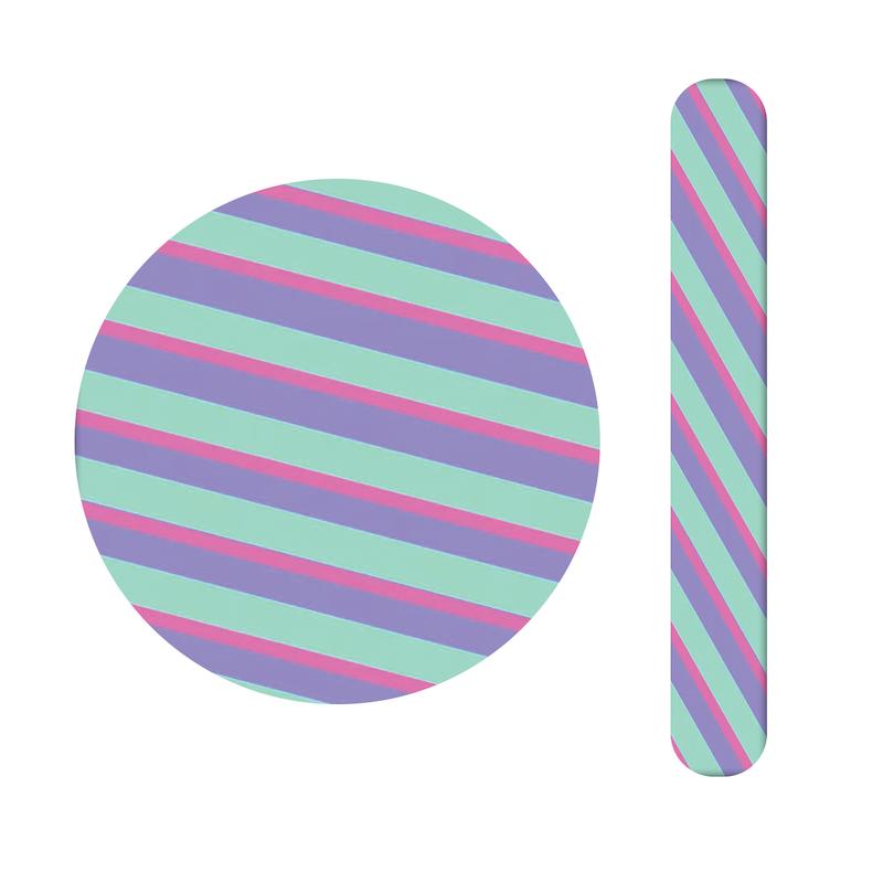 ست آینه و سوهان طرح رنگی کد 799