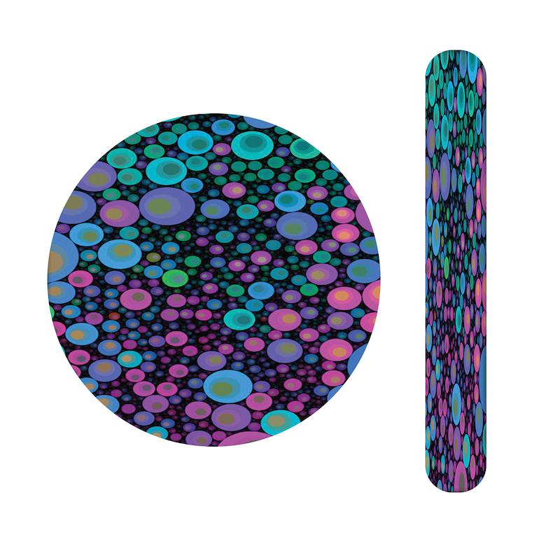 ست آینه و سوهان طرح حباب ها کد 802