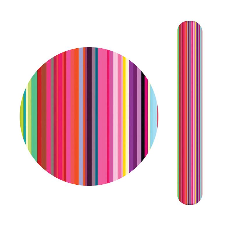 ست آینه و سوهان طرح رنگی کد 823