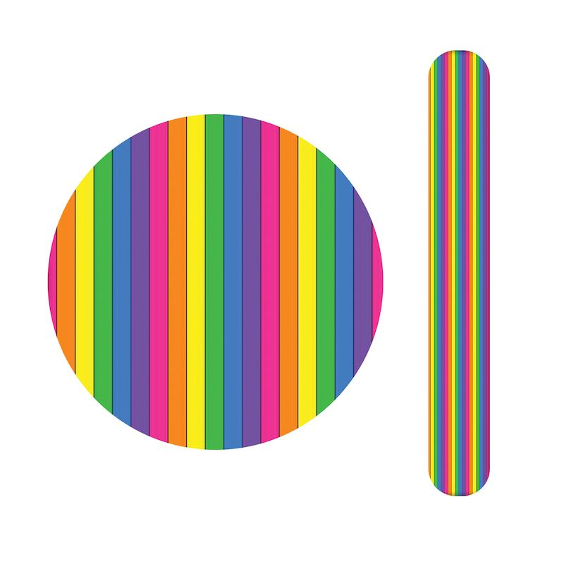 ست آینه و سوهان طرح رنگی کد 825