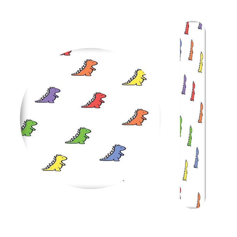 ست آینه و سوهان طرح دایناسور رنگی کد 923