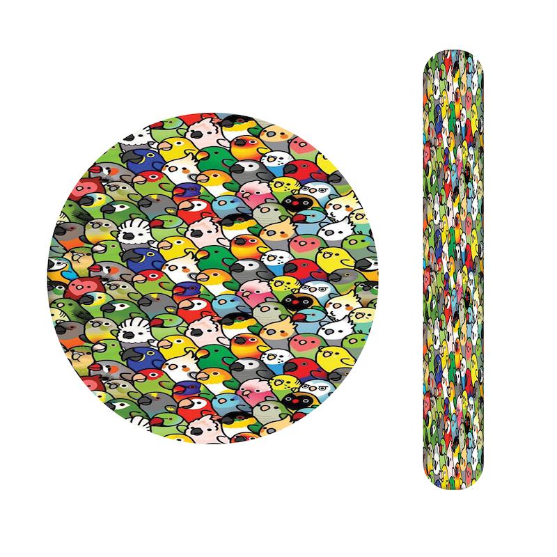 ست آینه و سوهان طرح پرندگان کد 952