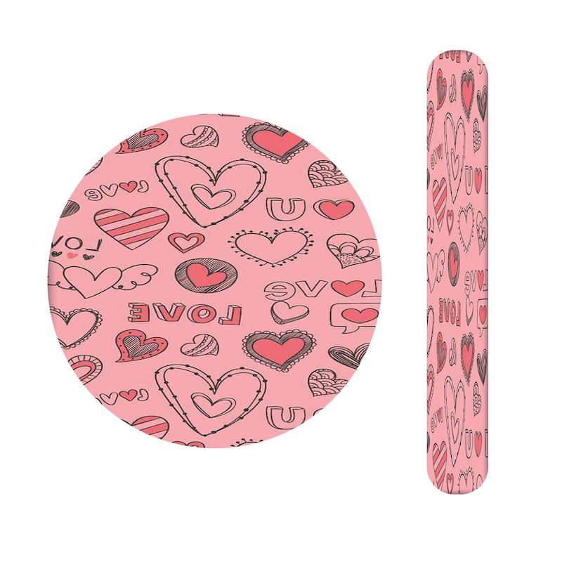 ست آینه و سوهان طرح قلب کد 966