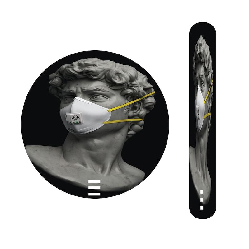 ست آینه و سوهان طرح مجسمه کد 1037