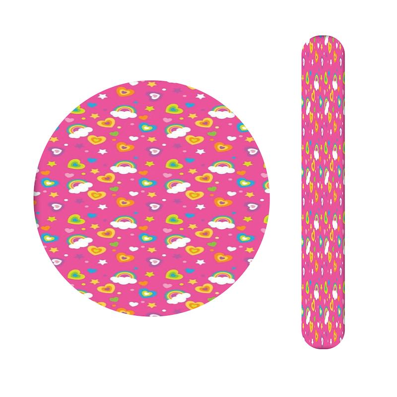 ست آینه و سوهان طرح رنگین کمان کد 1052