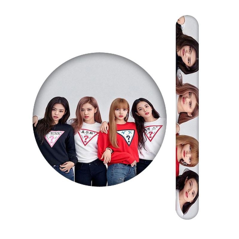 ست آینه و سوهان طرح بلک پینک کد 2341