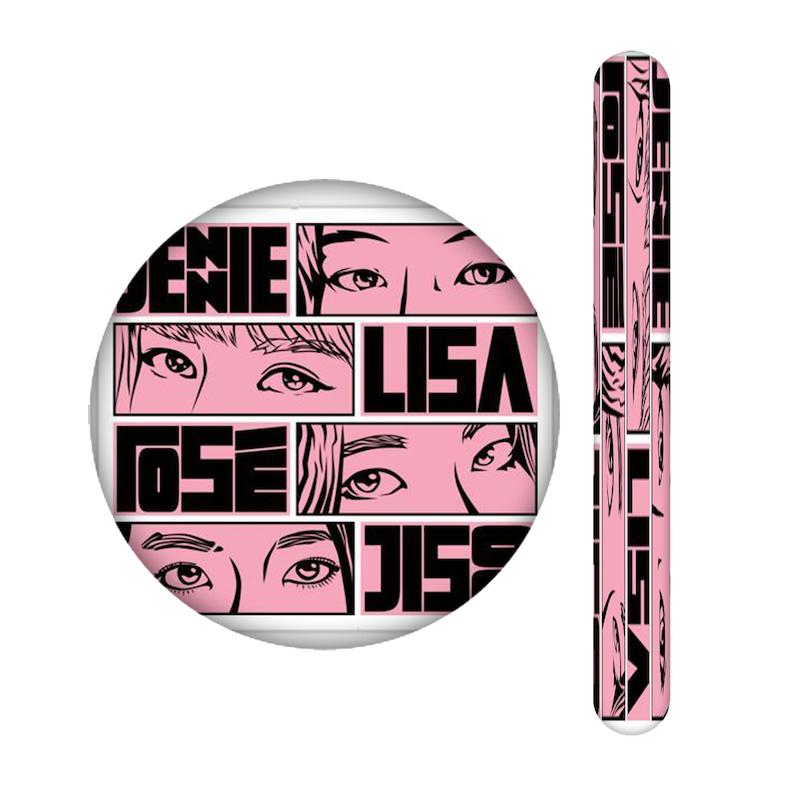 ست آینه و سوهان طرح بلک پینک کد 2350