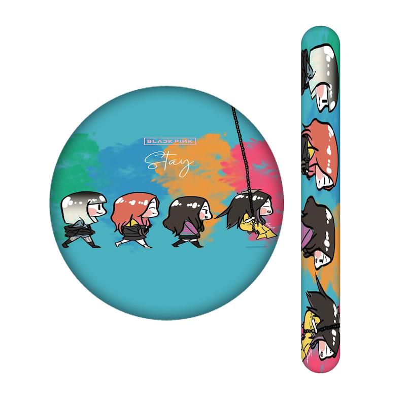 ست آینه و سوهان طرح بلک پینک کد 2359