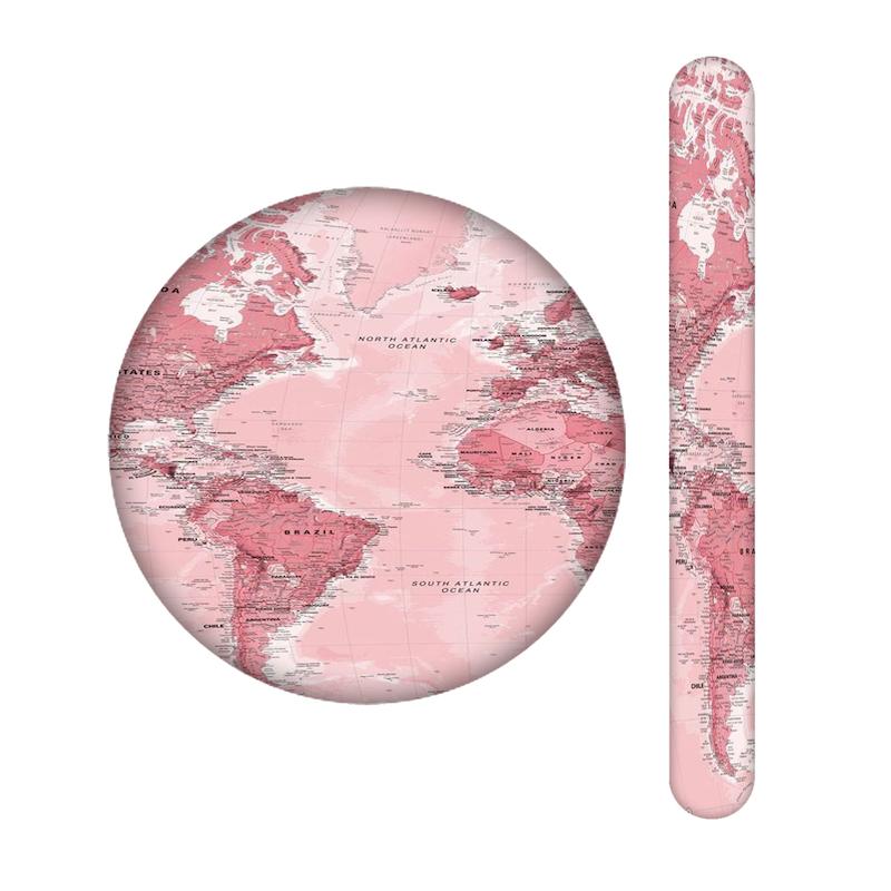 ست آینه و سوهان طرح نقشه زمین کد 2361