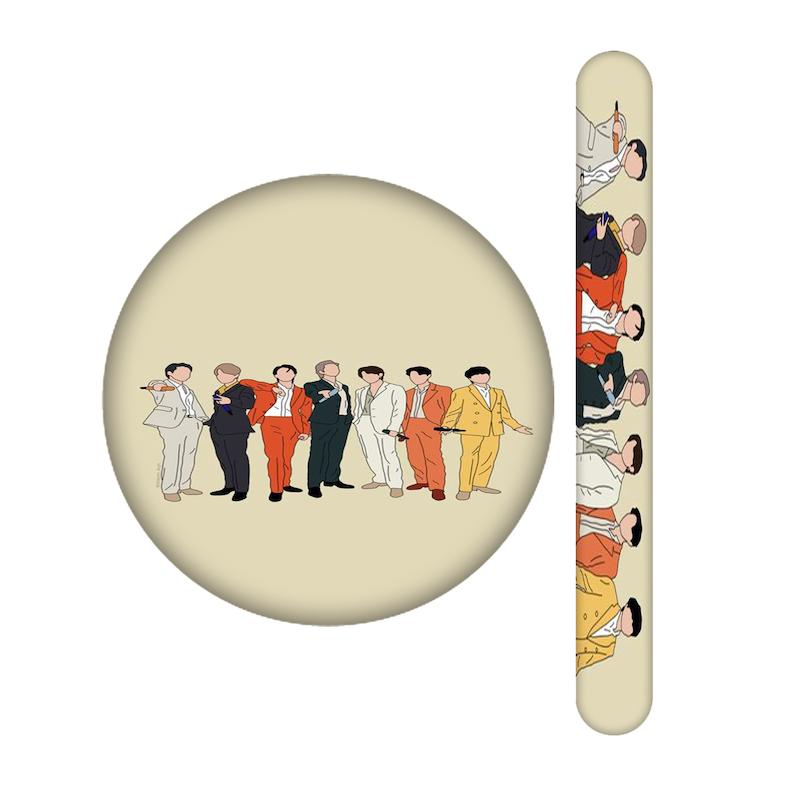 ست آینه و سوهان طرح بی تی اس کد 2385