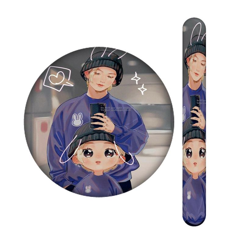 ست آینه و سوهان طرح انیمه کد 2396