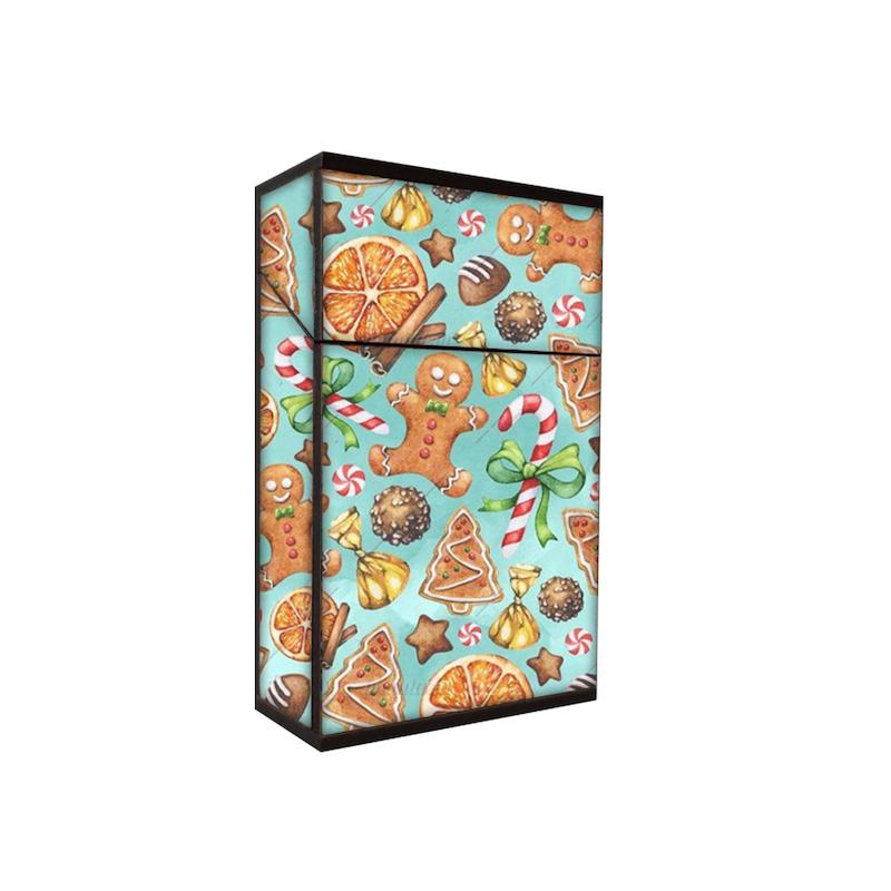 جعبه سیگار طرح کریسمس کد 137
