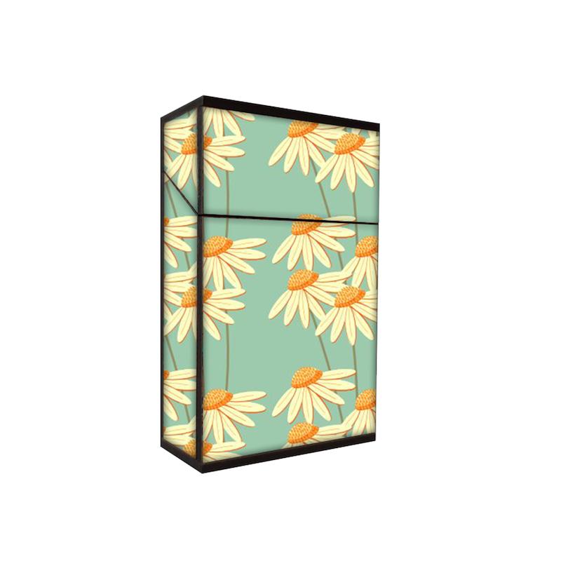 جعبه سیگار طرح گل کد 159