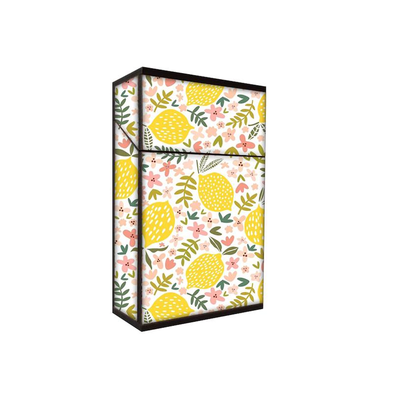 جعبه سیگار طرح لیمویی کد 166