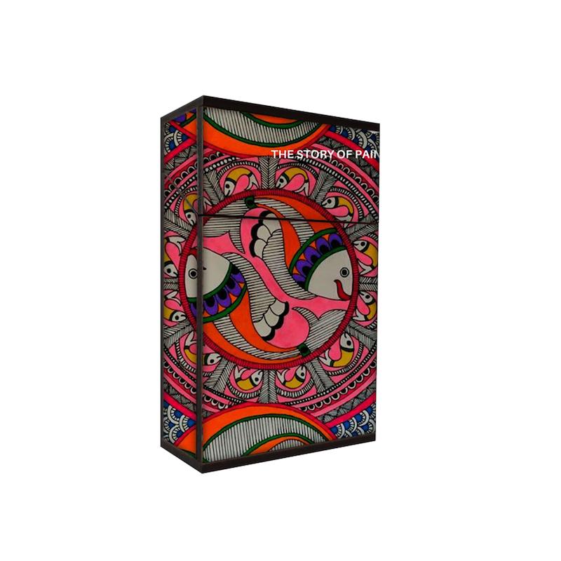 جعبه سیگار طرح ماهی کد 167