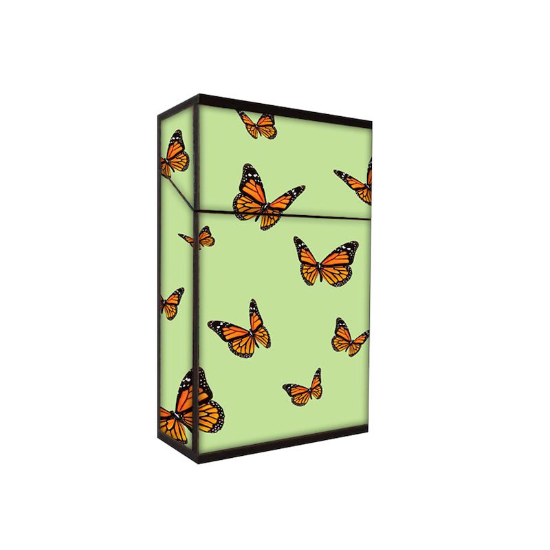جعبه سیگار طرح پروانه کد 211