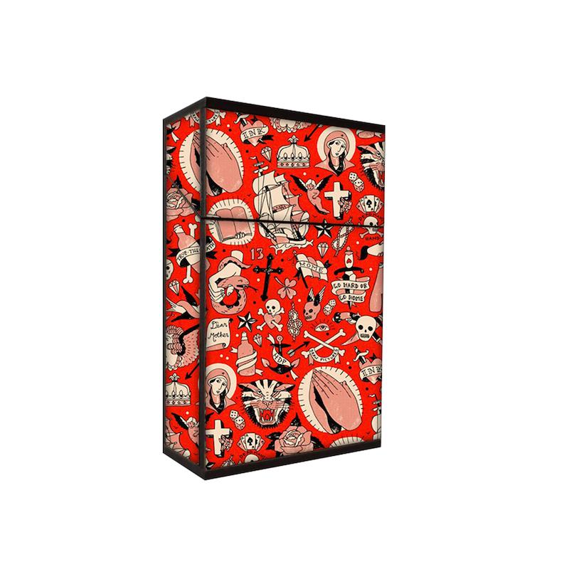 جعبه سیگار طرح فانتزی کد 231