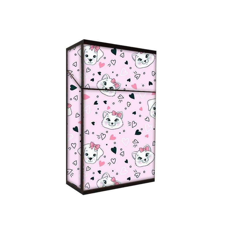 جعبه سیگار طرح گربه و سگ کد 232