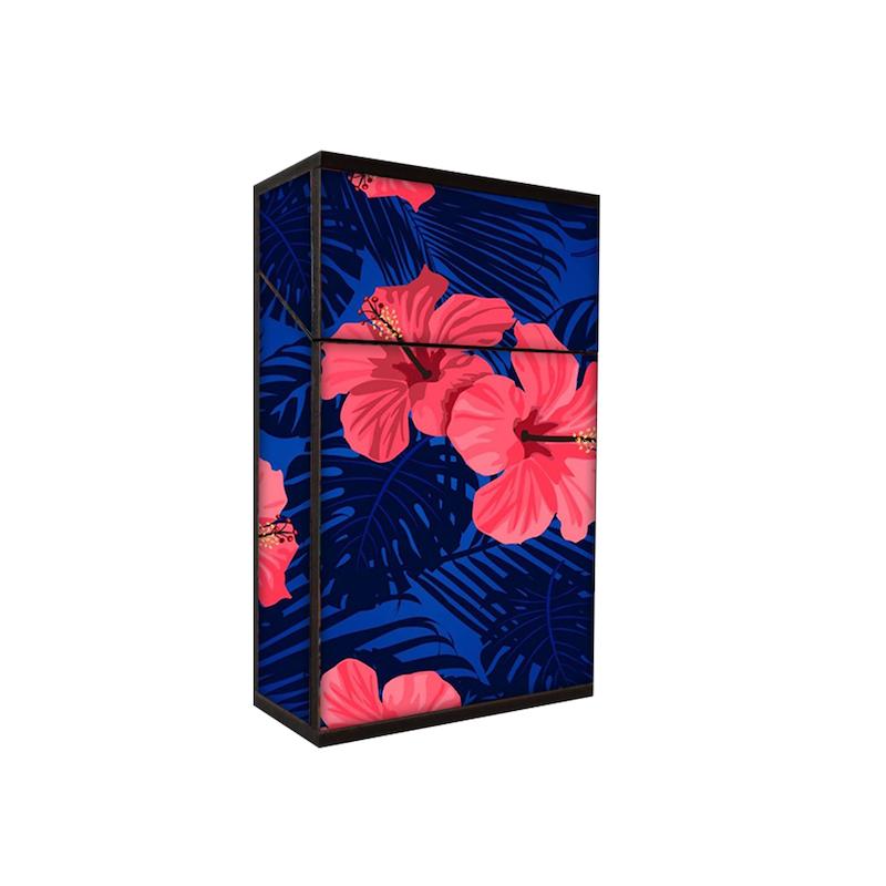 جعبه سیگار طرح گل کد 257