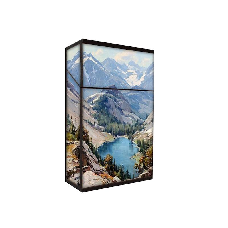 جعبه سیگار طرح کوهستان کد 263