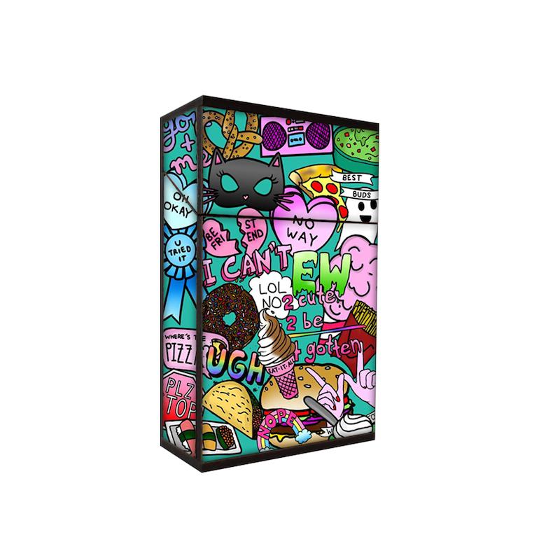 جعبه سیگار طرح فانتزی کد 265