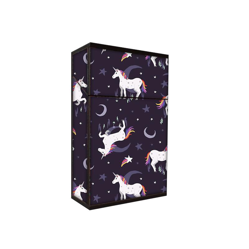 جعبه سیگار طرح اسب تک شاخ کد 269