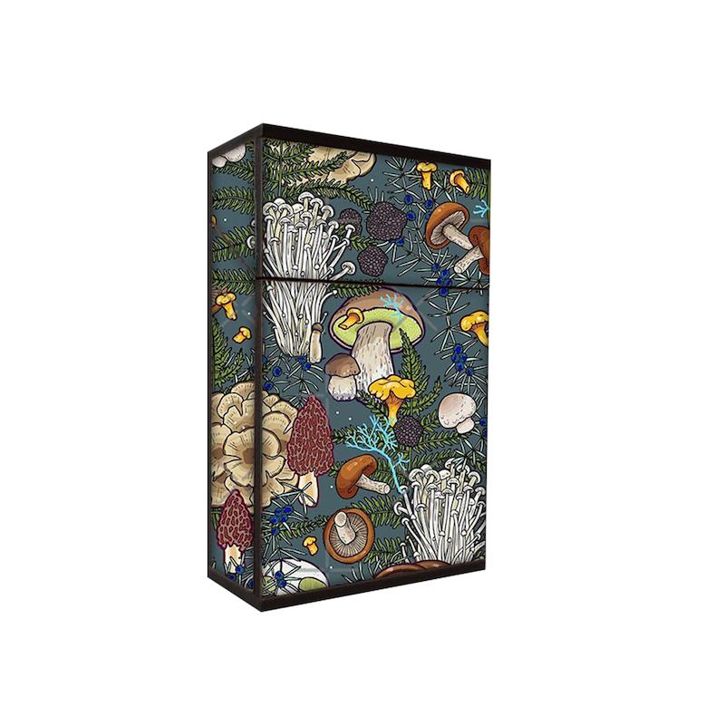 جعبه سیگار طرح قارچ ها کد 307