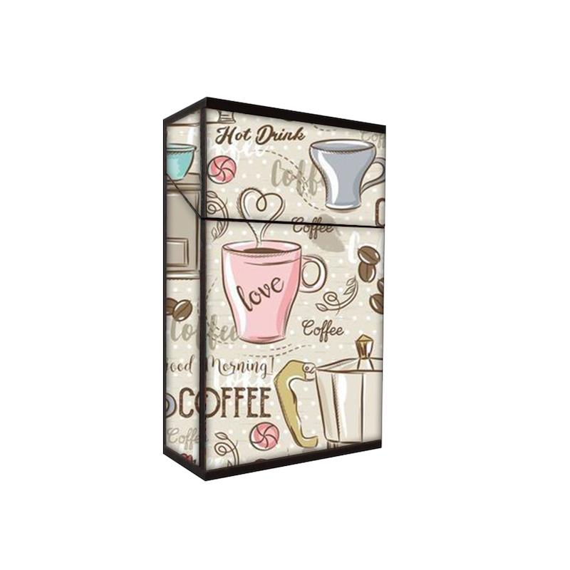 جعبه سیگار طرح coffee کد 314