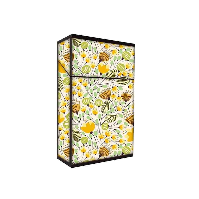 جعبه سیگار طرح گل کد 368
