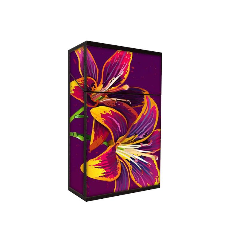 جعبه سیگار طرح گل کد 380