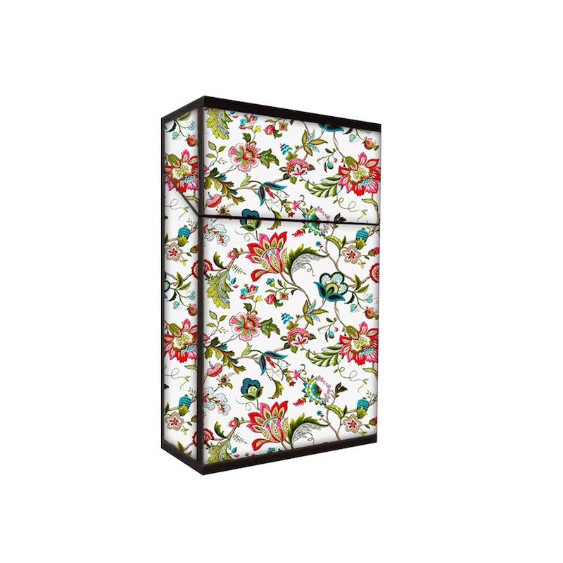جعبه سیگار طرح گل کد 386