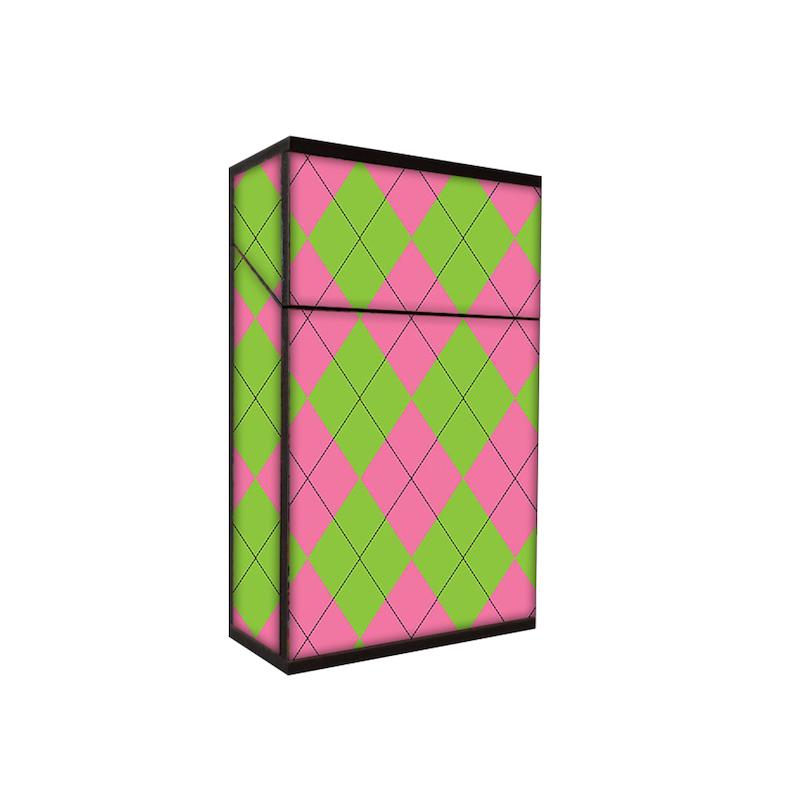 جعبه سیگار طرح چهارخونه کد 392