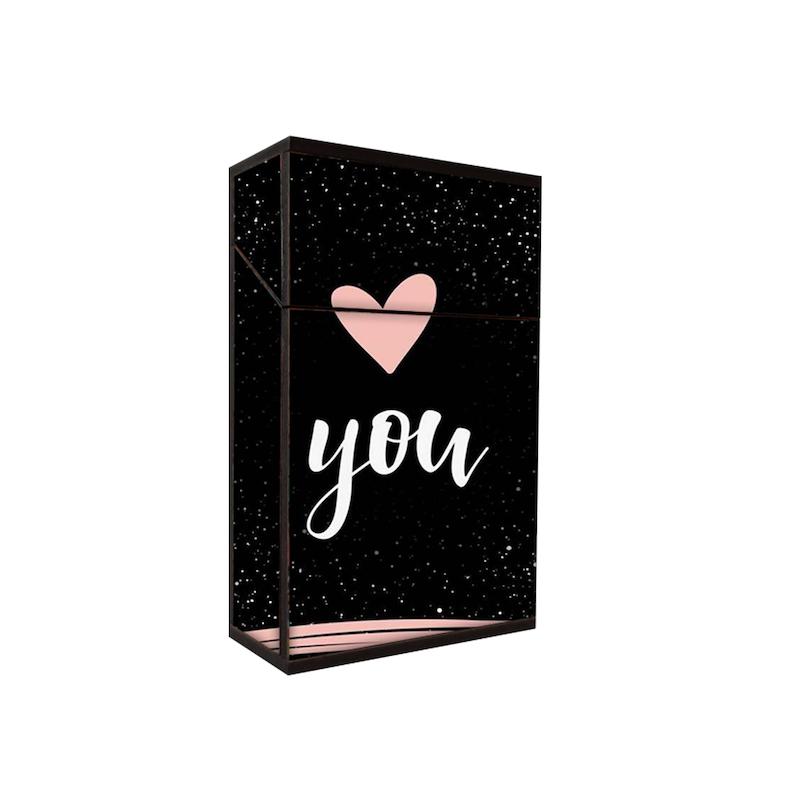 جعبه سیگار طرح love کد 395