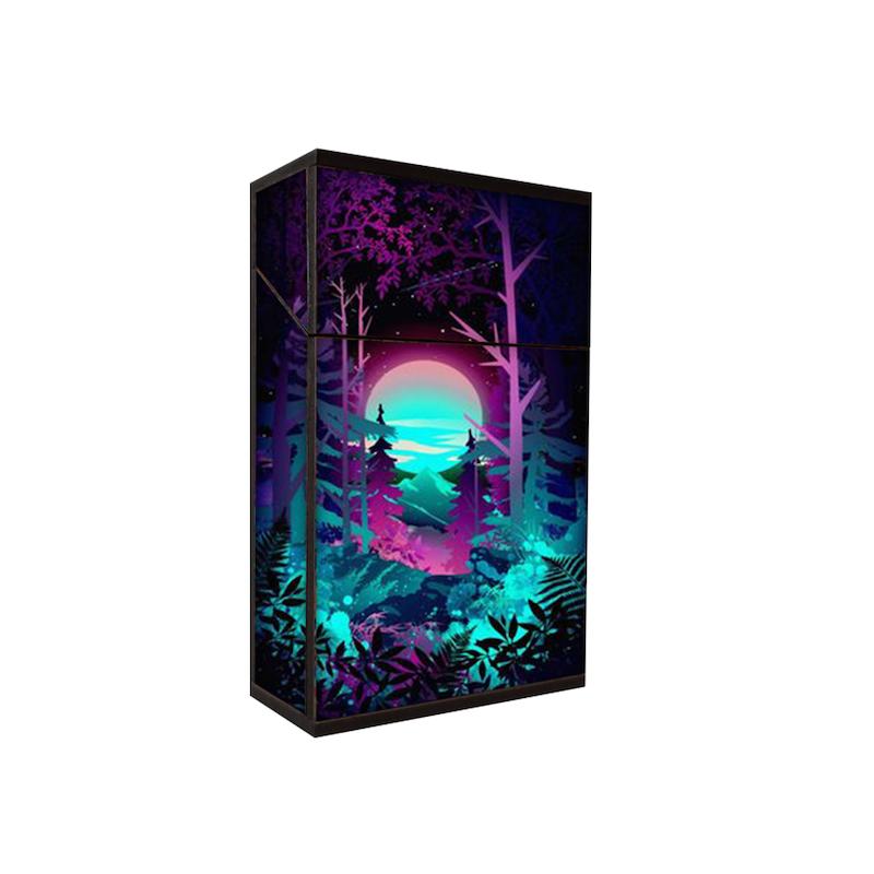 جعبه سیگار طرح جنگل کد 404