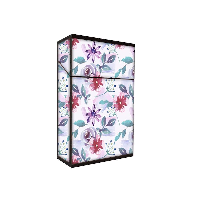 جعبه سیگار طرح گل کد 407