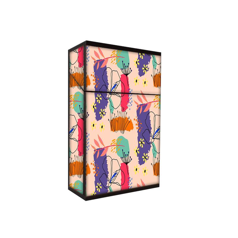 جعبه سیگار طرح گل کد 409