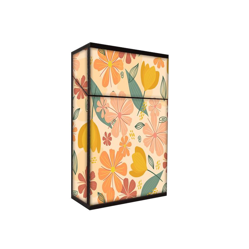 جعبه سیگار طرح گل کد 410