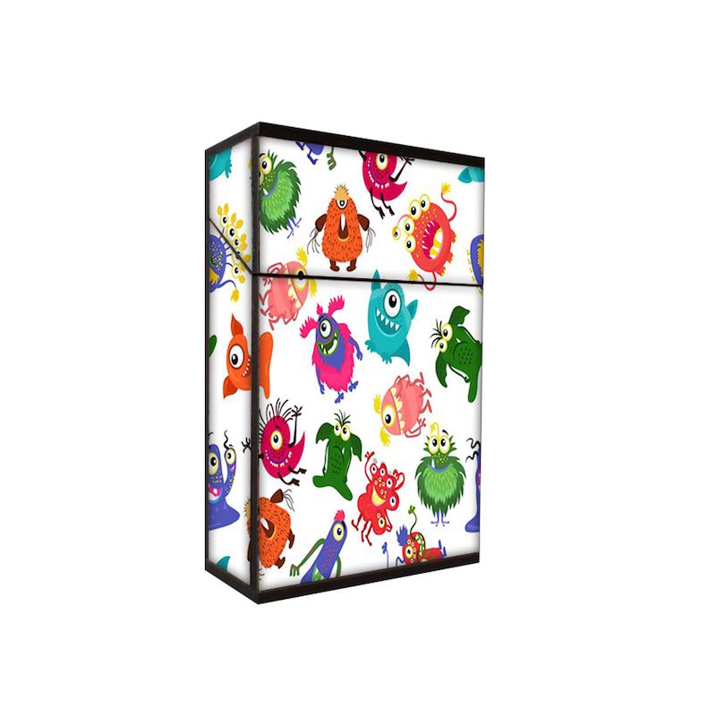 جعبه سیگار طرح کارخانه هیولاها کد 418