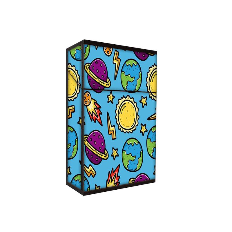 جعبه سیگار طرح سیاره ها کد 435