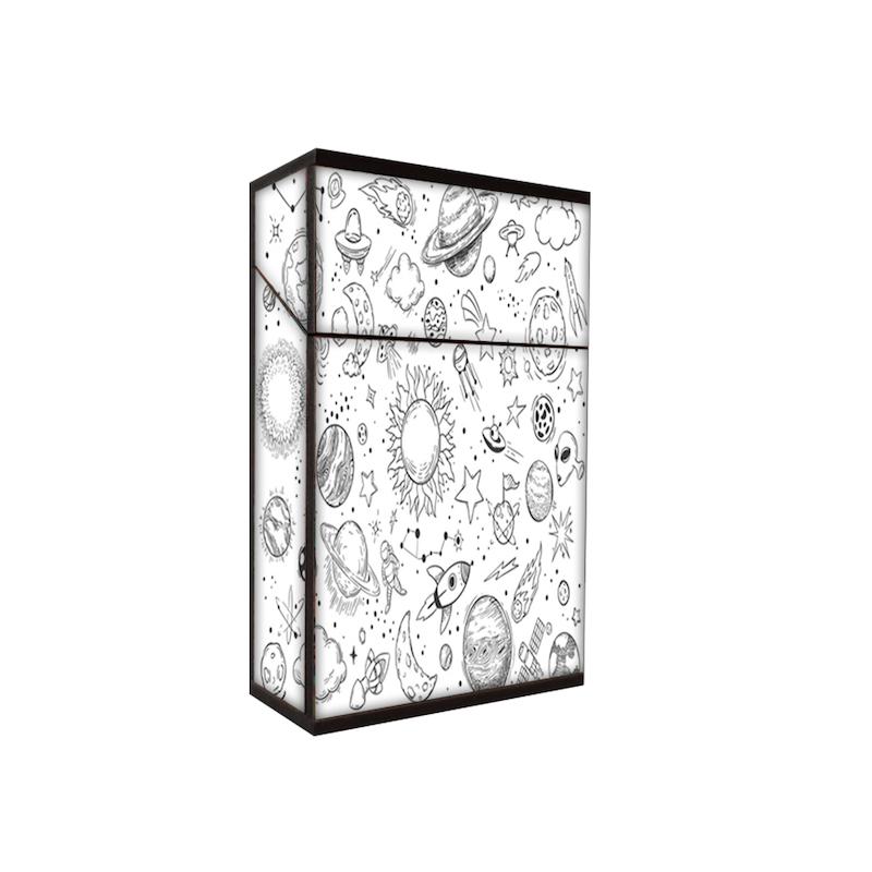 جعبه سیگار طرح سیاره ها کد 447