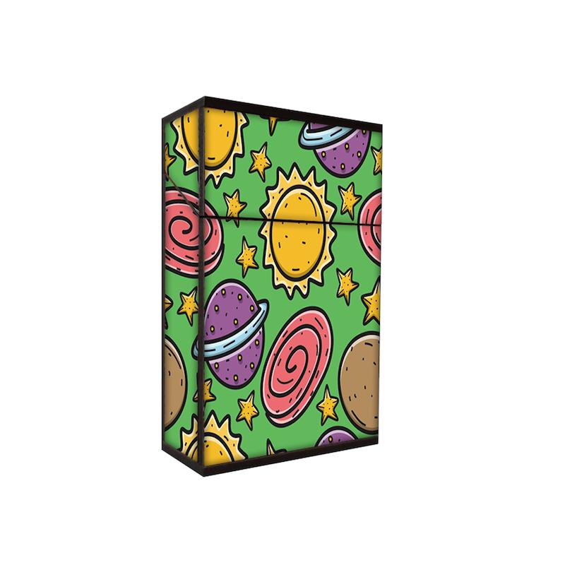 جعبه سیگار طرح سیاره ها کد 467